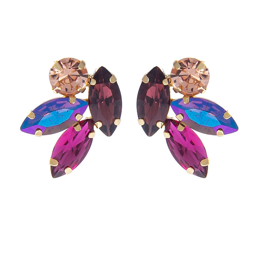 Vintage Fashion Wholesale - Vintage Jewelry Accessories Wholesale Colorful Magenta