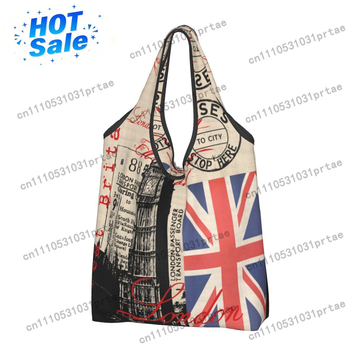 Vintage Fashion London - Custom Retro Vintage London Groceries Shopping