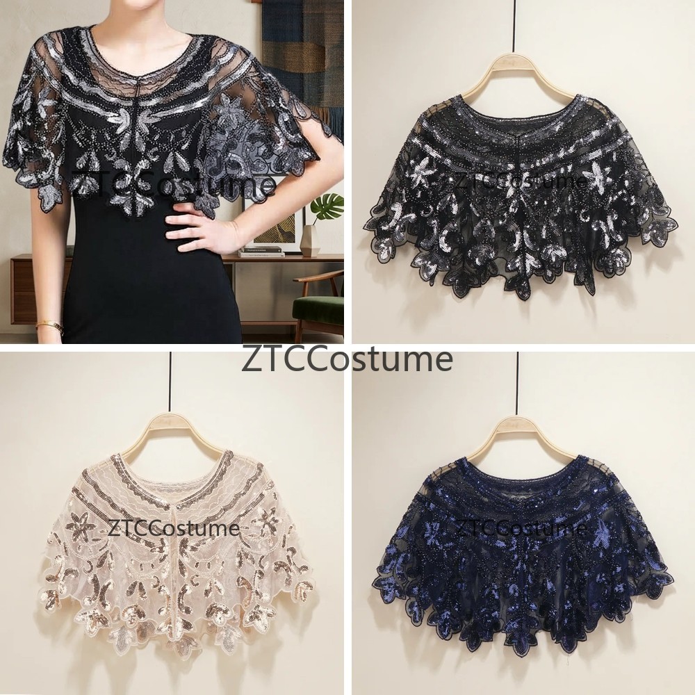 Vintage Fashion Dresses - Vintage 1920s Flapper Dress with Sequin