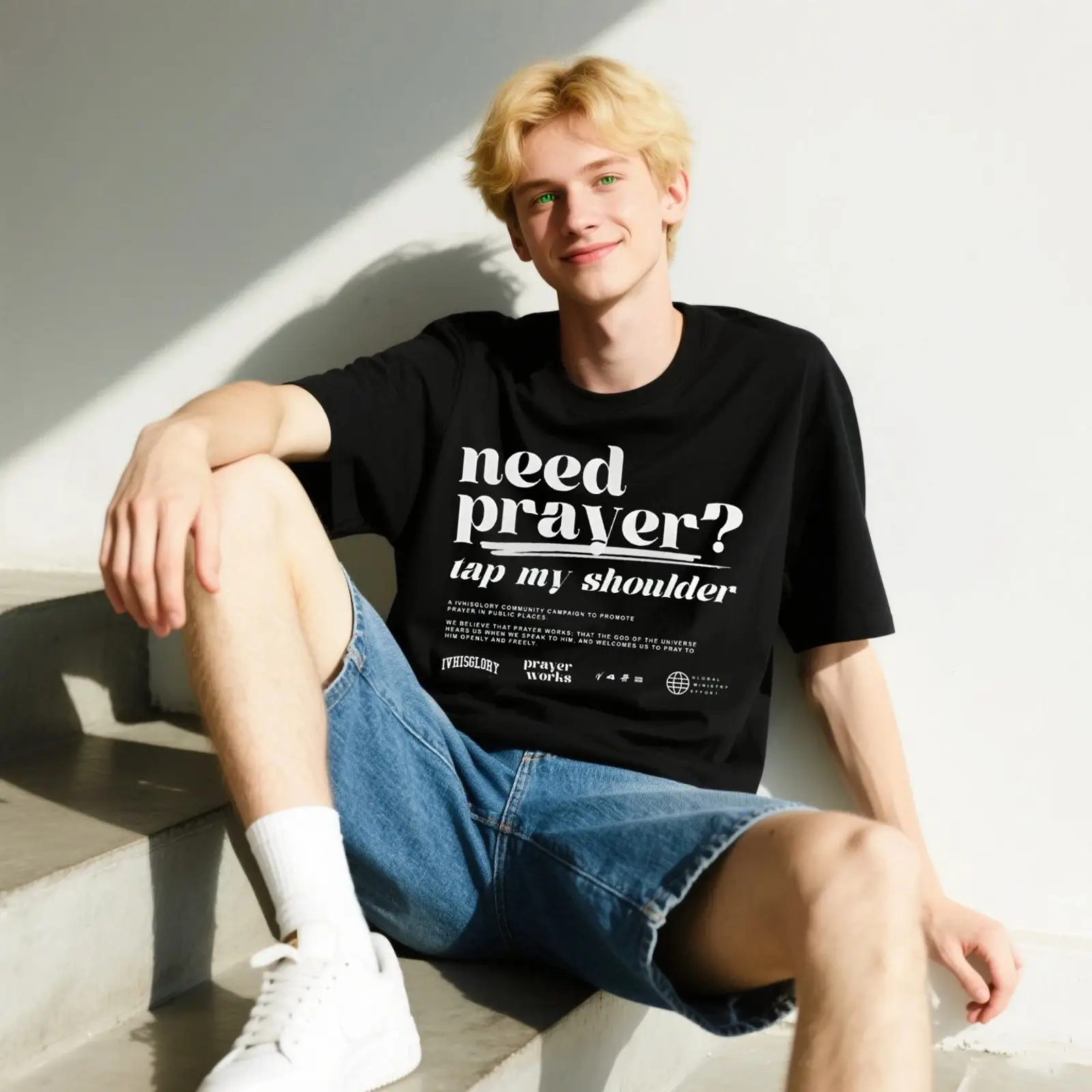 Prayer Works Campaign T Shirt  - огляд і ціна Vintage Fashion Campaigns