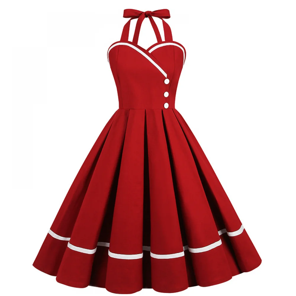 Halloween  50s 60s 80s Retro D - огляд і ціна Vintage Fashion Dresses