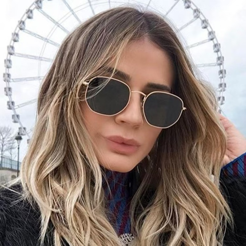 Round punk Sunglasses Men Luxu - огляд і ціна Vintage Fashion Glasses