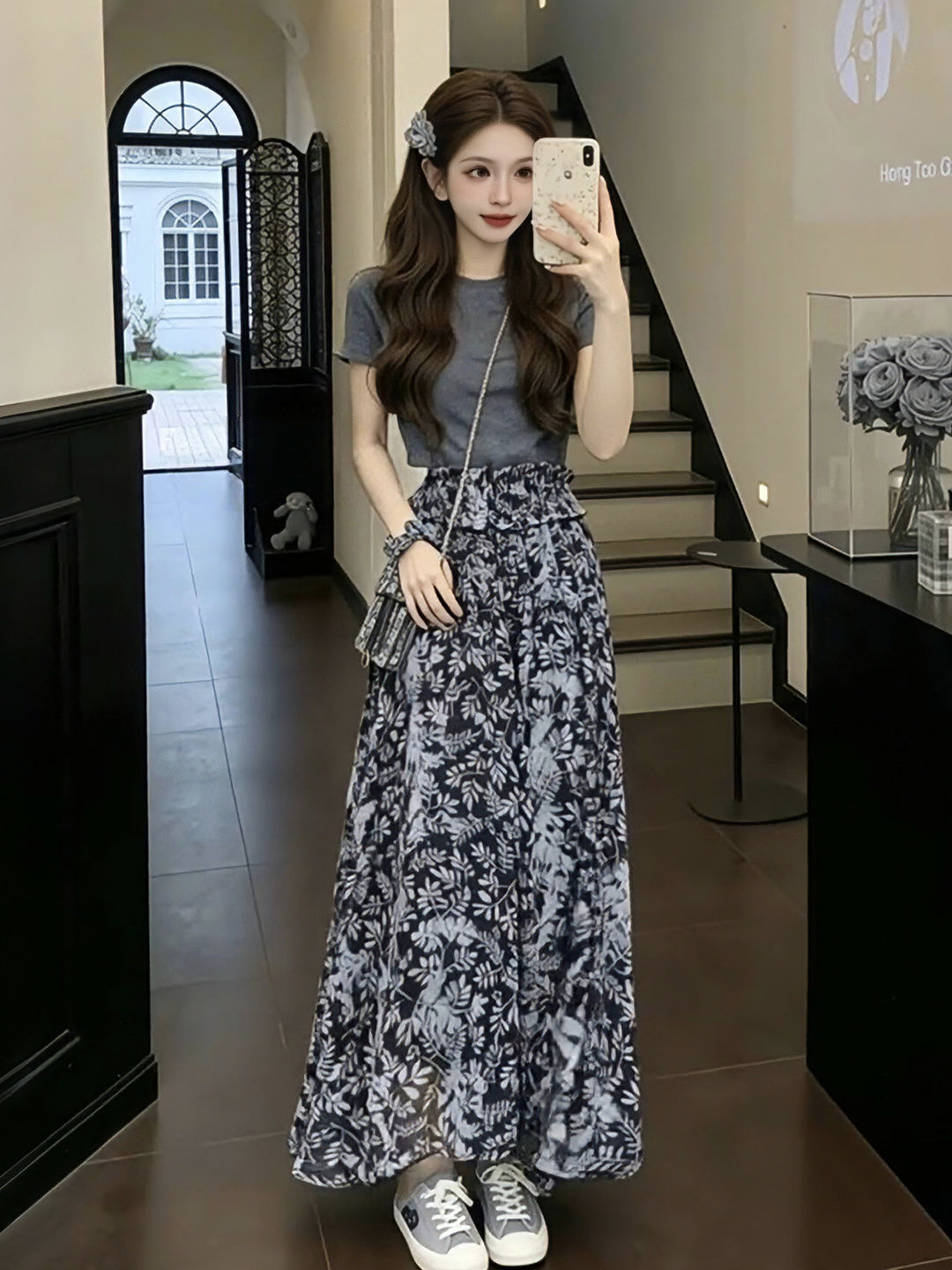 Summer Floral Print Short Slee - огляд і ціна Vintage Fashion Years
