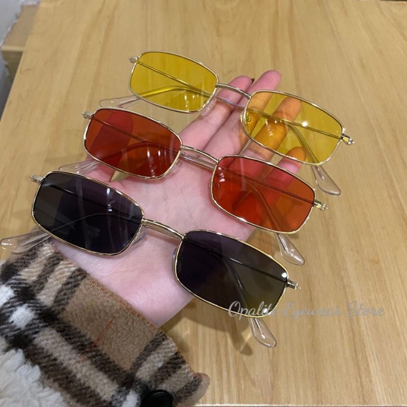 Fashion Retro Metal Frame Colo - огляд і ціна Vintage Fashion Glasses