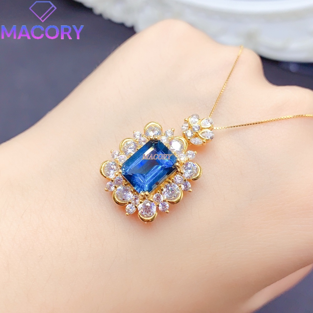 Natural London Blue Topaz Pend - огляд і ціна Vintage Fashion London