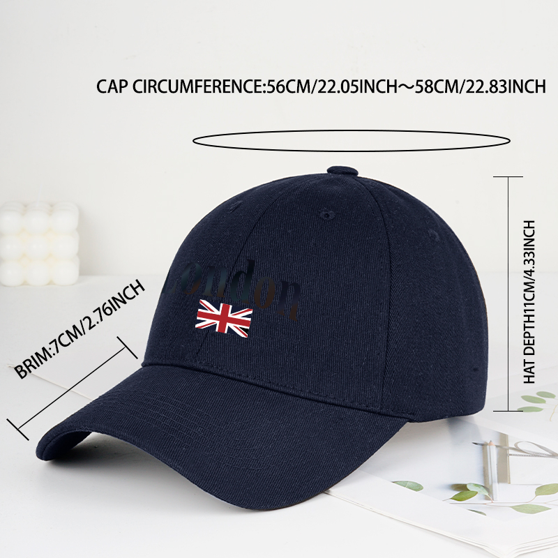 London Union Jack Print Baseba - огляд і ціна Vintage Fashion London