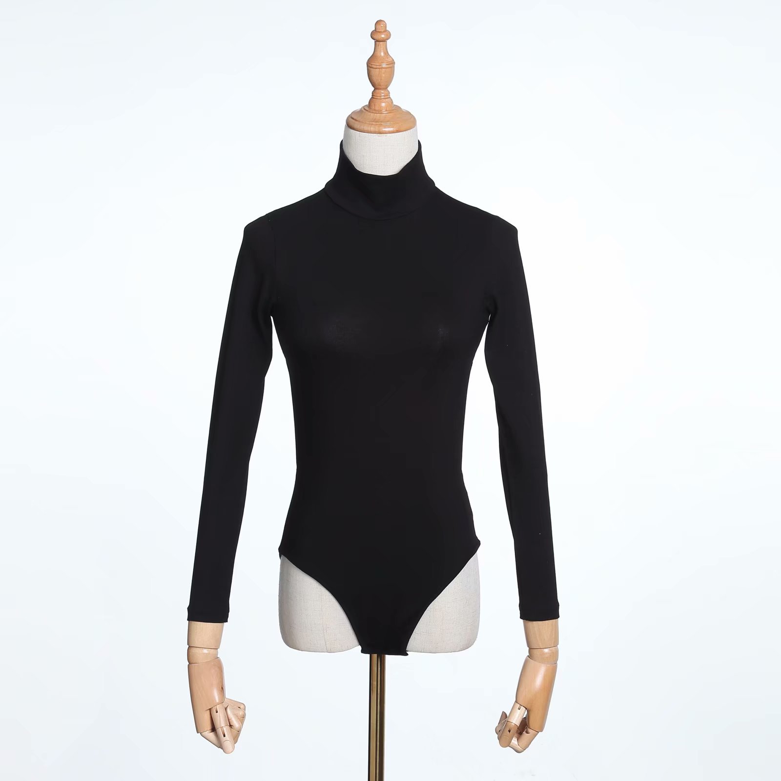 Bodycon bodysuit turtle neck b - огляд і ціна Vintage Fashion Years
