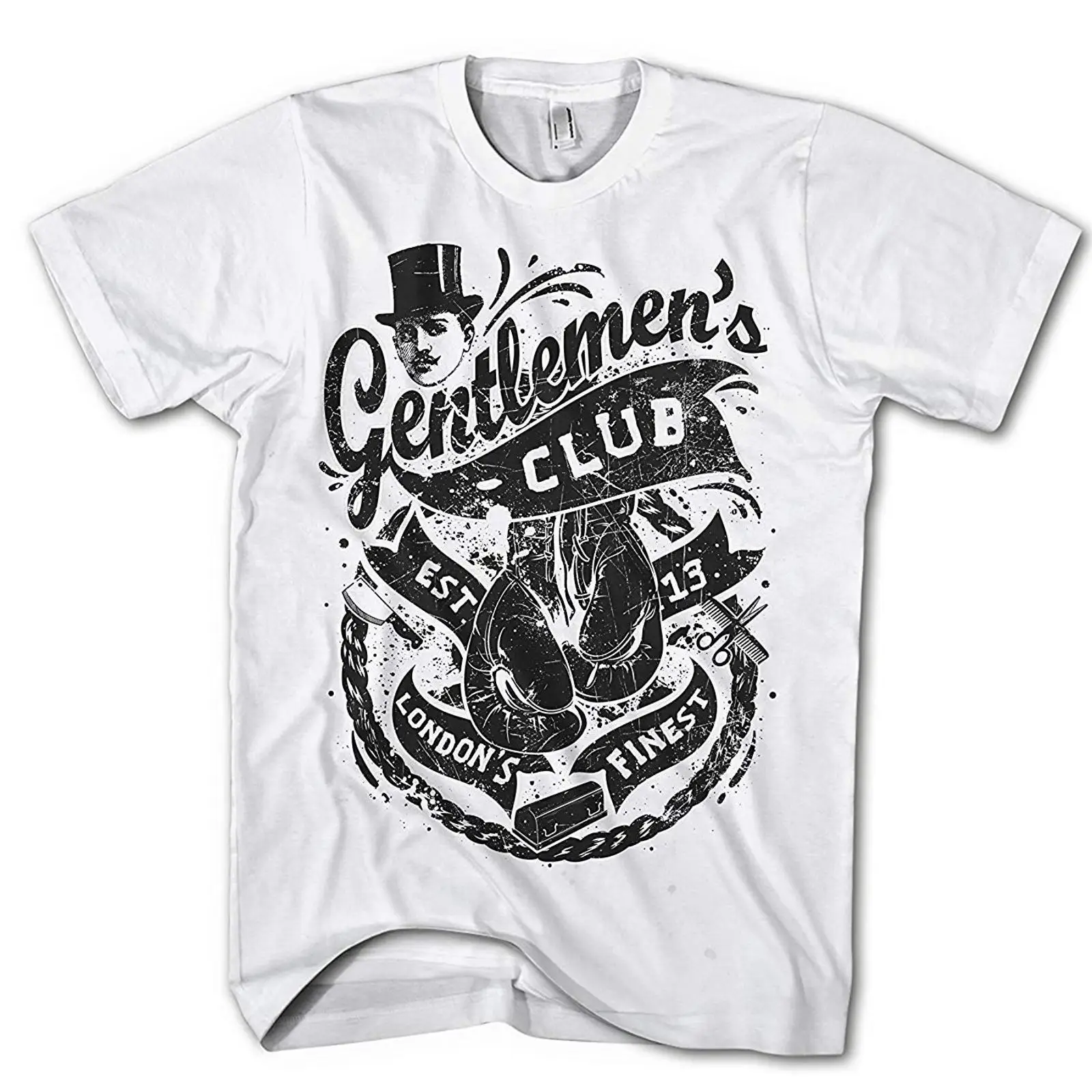 Men's T Shirt Gentleman Boxing - огляд і ціна Vintage Fashion London