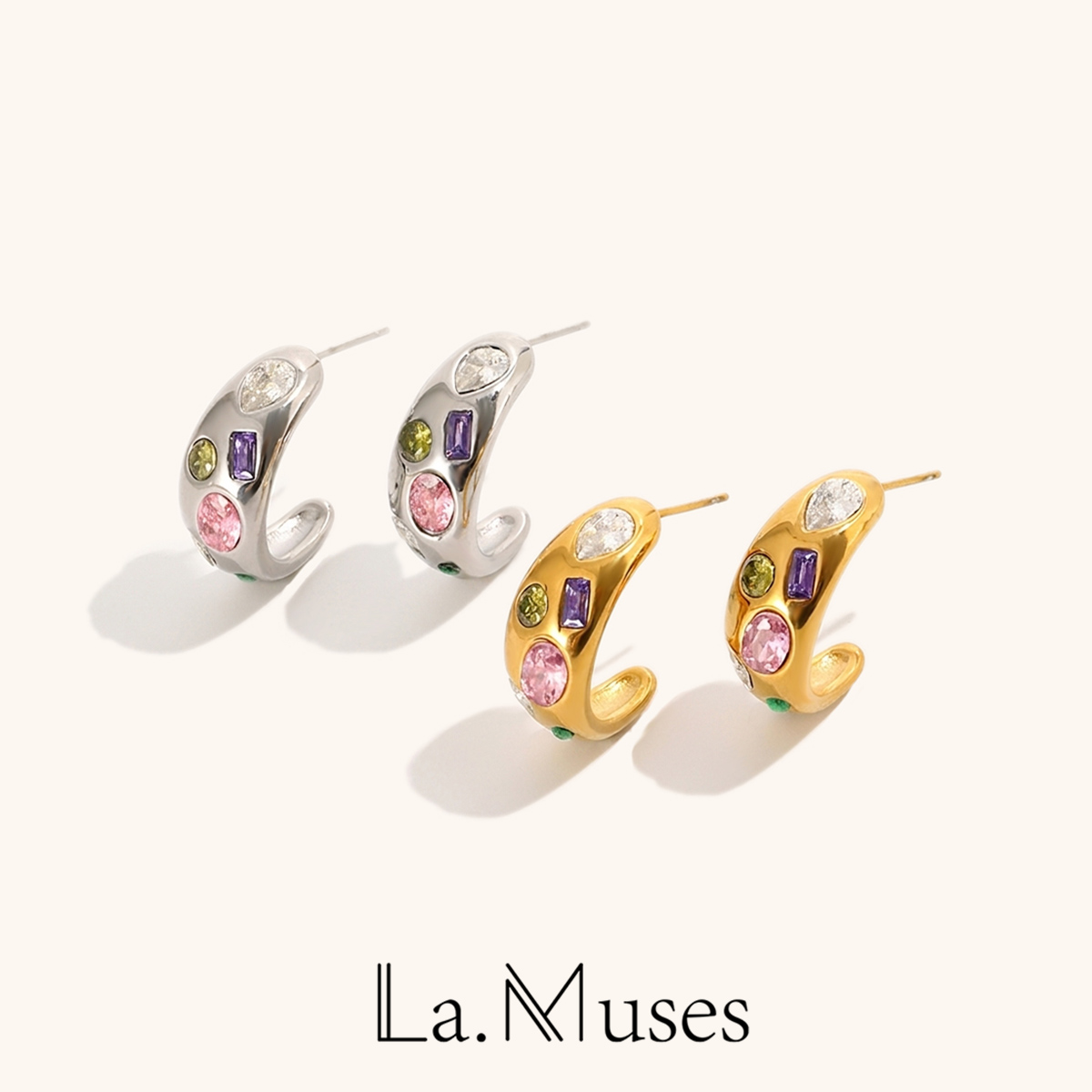 La. Muses Geometric Colored Zi - огляд і ціна Vintage Fashion La