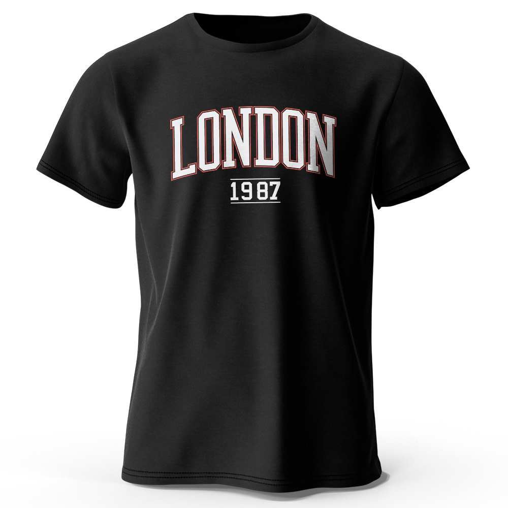 Men's London 1987 Vintage T-sh - огляд і ціна Vintage Fashion London