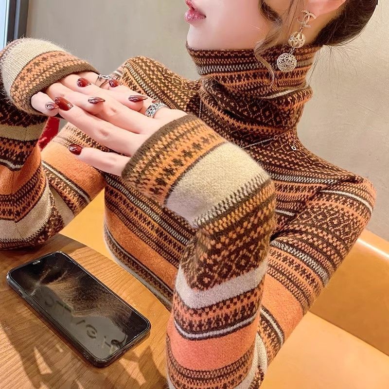 Long Sleeve Contrast All-match - огляд і ціна Vintage Fashion Years