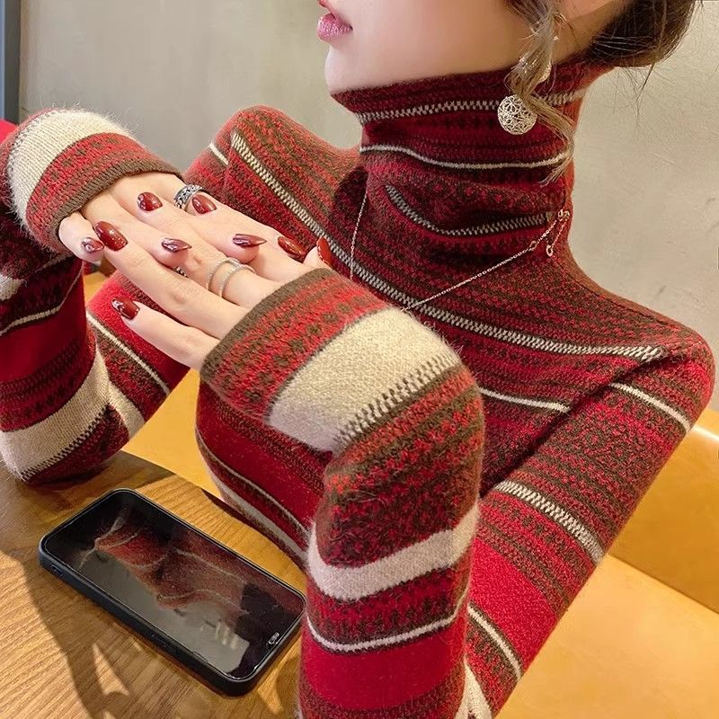 Long Sleeve Contrast All-match - огляд і ціна Vintage Fashion Years