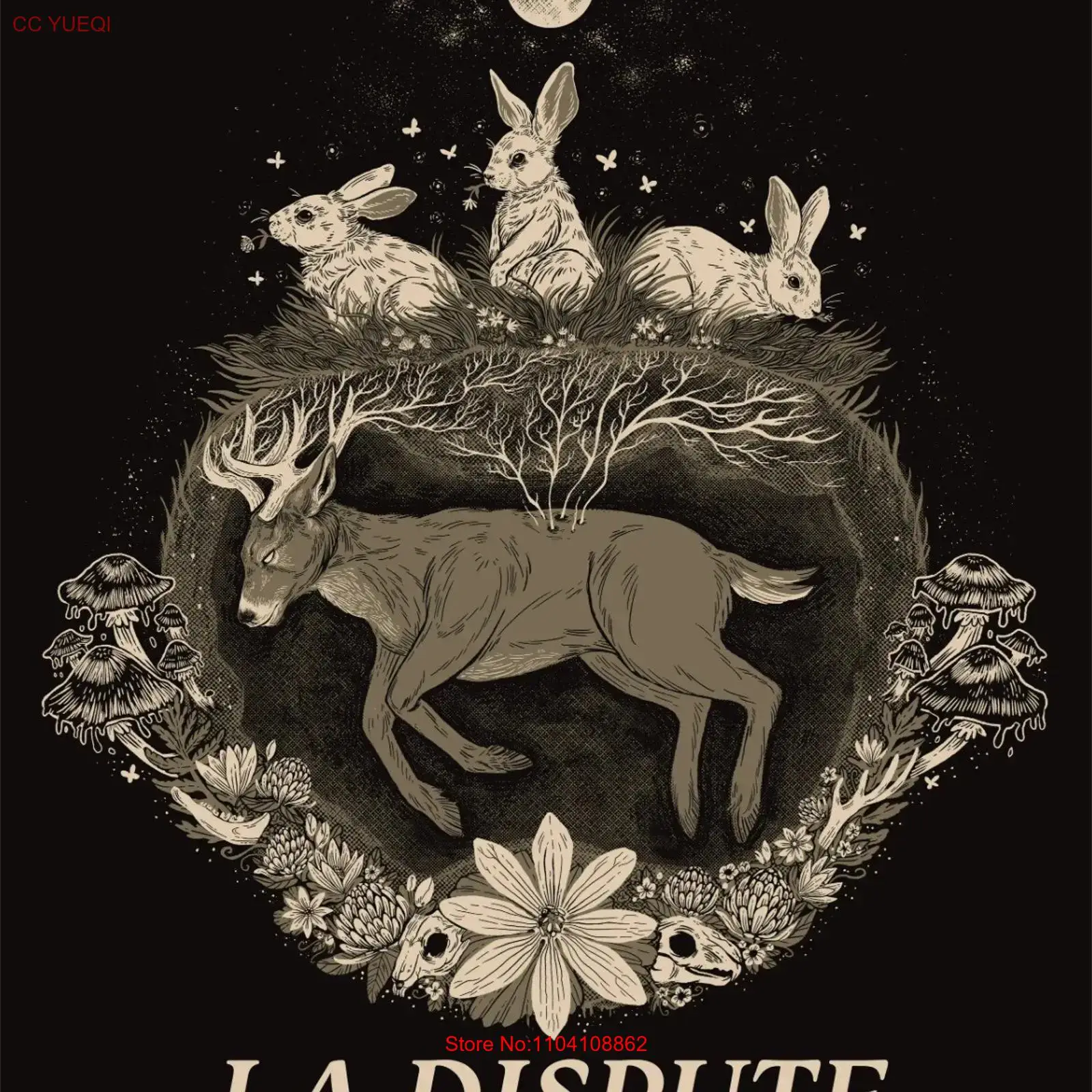 La Dispute Black T Shirt Cotto - огляд і ціна Vintage Fashion La