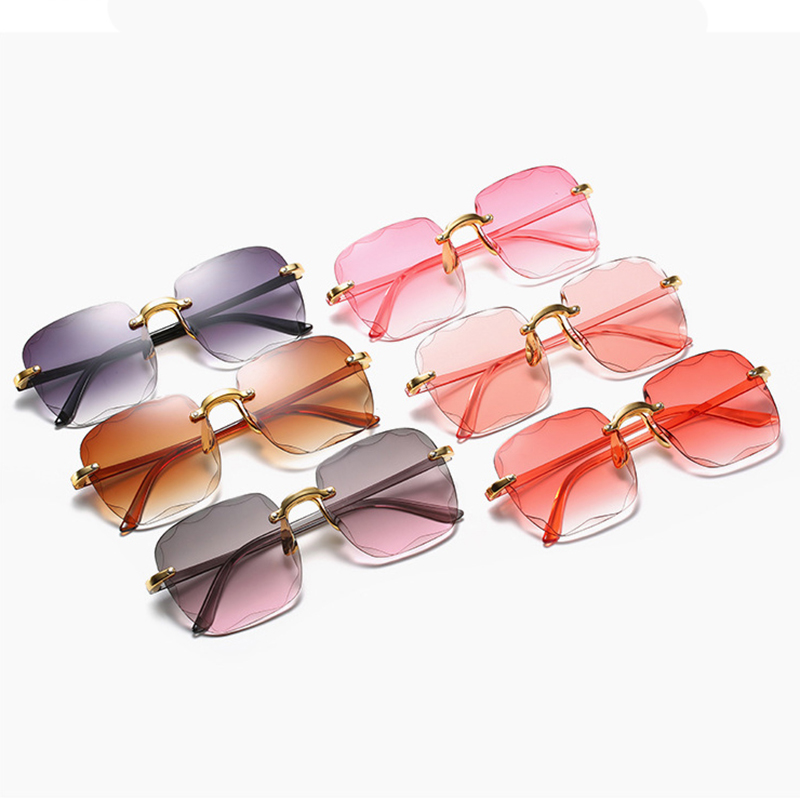 1/3PCS New Rimless Women's Sun - огляд і ціна Vintage Fashion Glasses