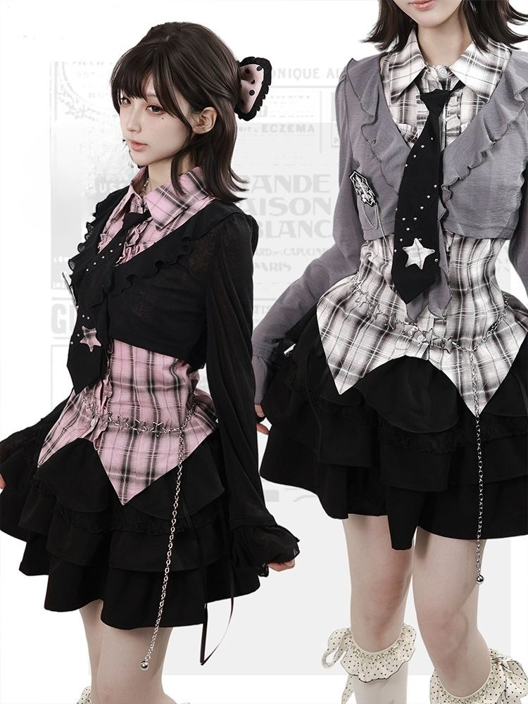 Harajuku Fashion Slim Gothic A - огляд і ціна Vintage Fashion Retro Outfit