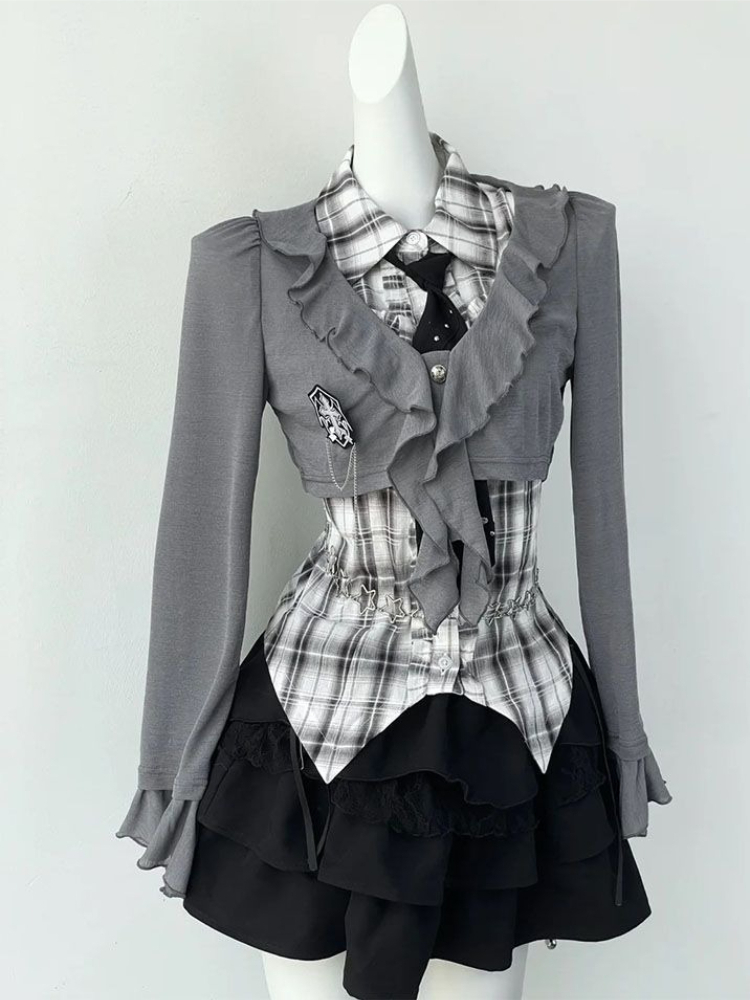 Harajuku Fashion Slim Gothic A - огляд і ціна Vintage Fashion Retro Outfit