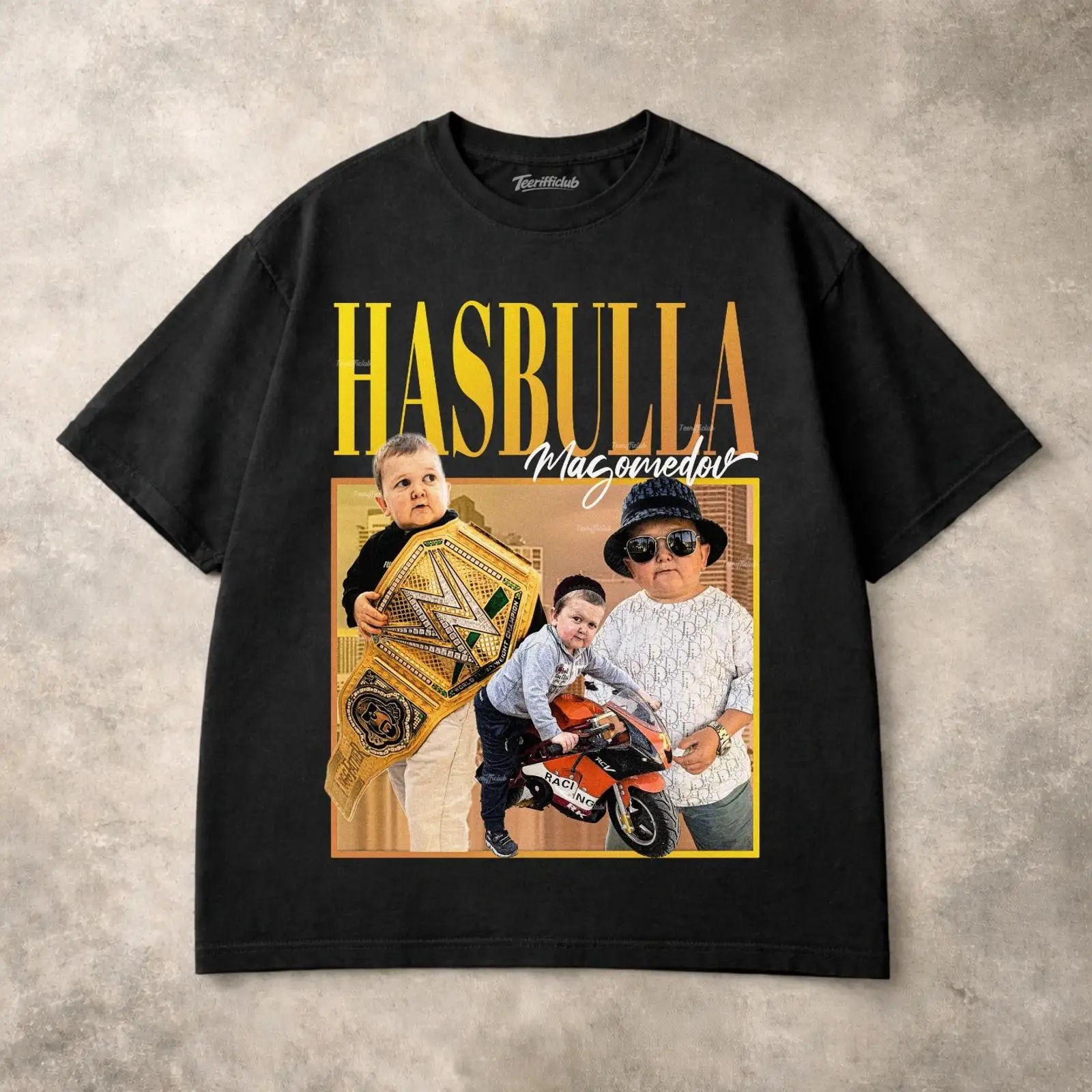 Hasbulla T Shirt Funny Meme In - огляд і ціна Vintage Fashion Influencer