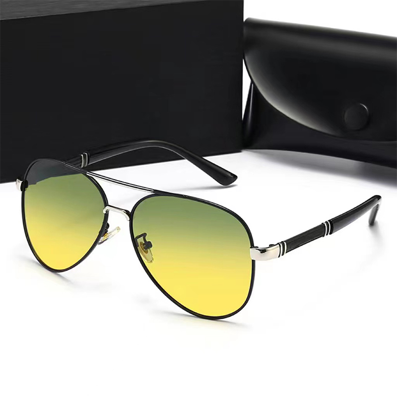 Luxury Men's Polarized Metal S - огляд і ціна Vintage Fashion Glasses