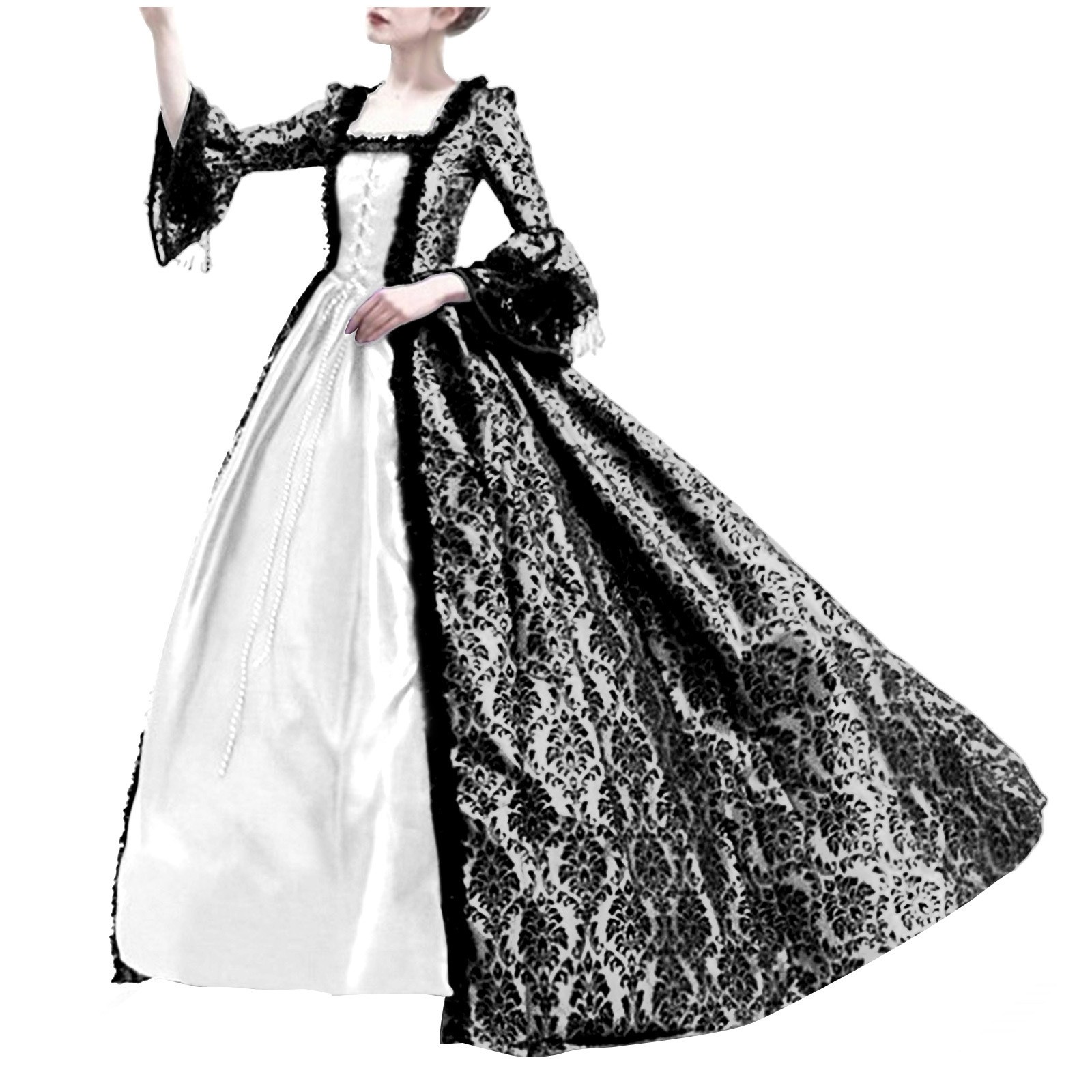 Halloween Cosplay Palace Women - огляд і ціна Vintage Fashion Dresses