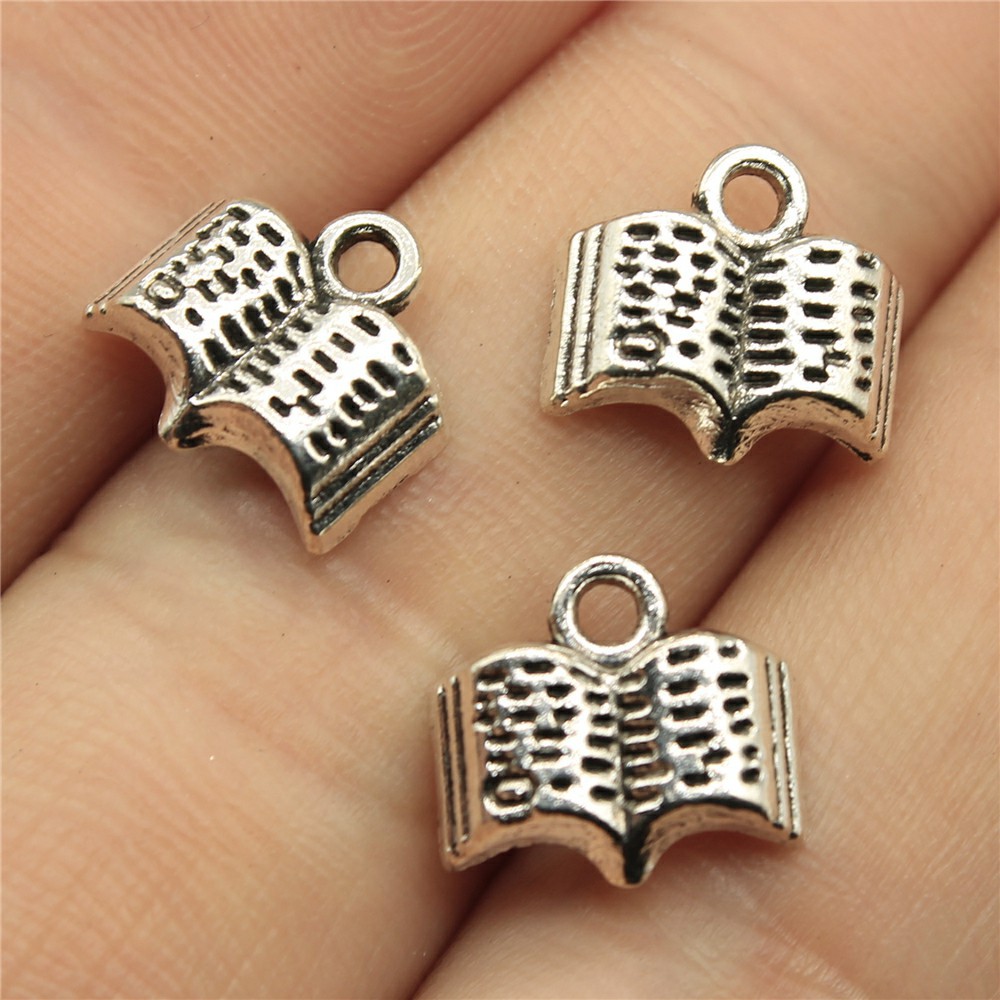 20pcs 11x12mm Antique Silver C - огляд і ціна Vintage Fashion Coloring Book
