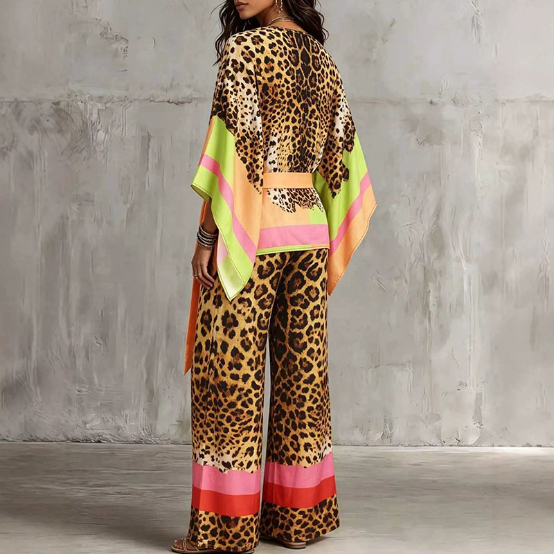 Retro Leopard Print Loose Summ - огляд і ціна Vintage Fashion Retro Outfit